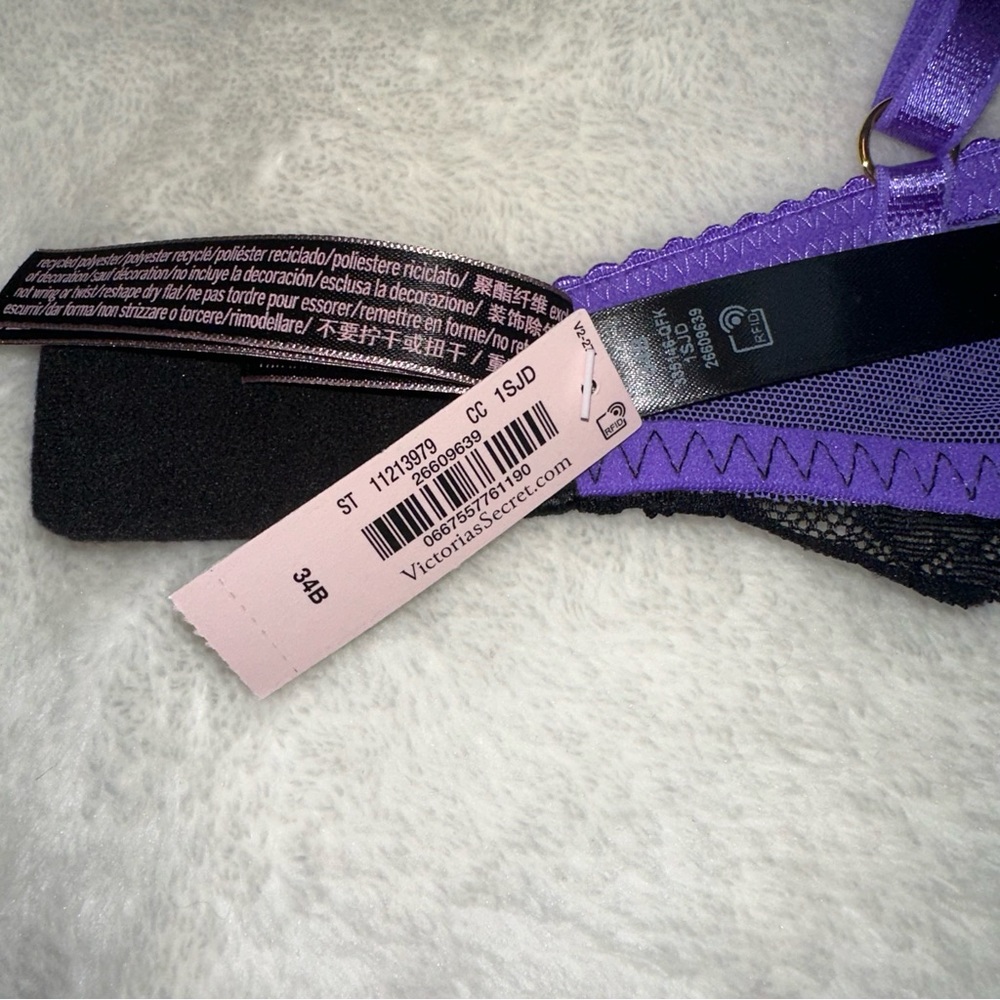 NWT! Victoria’s Secret Bombshell Bra & Cheeky Panty! - Picture 7 of 11